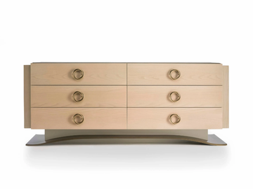 HAUSSMANN - Oak chest of drawers by HUGUES CHEVALIER - view 2